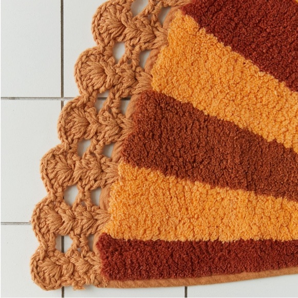 urban outfitters sun ray crochet bath mat - Picture 4 of 5